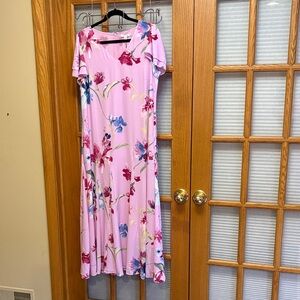 NWT Chico's 1 Floral Maxi Dress